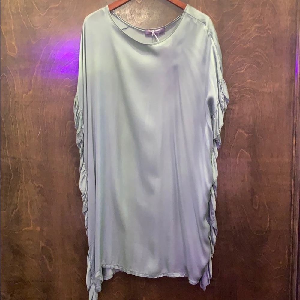 Grey Violet NWT Italian Silk Dress